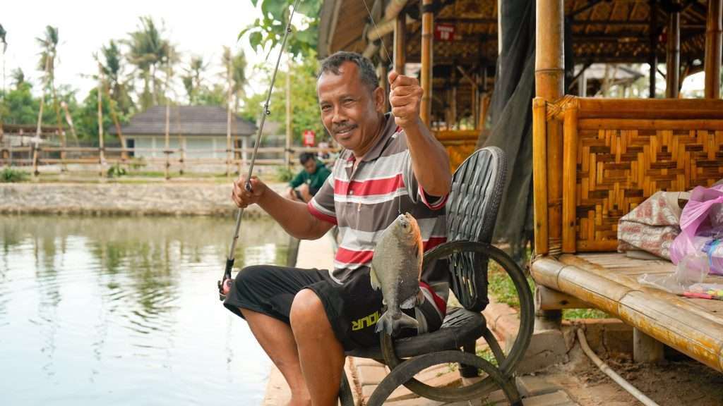 Manfaat memancing untuk tubuh