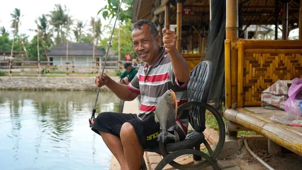 Pemancingan bawal di Tangerang