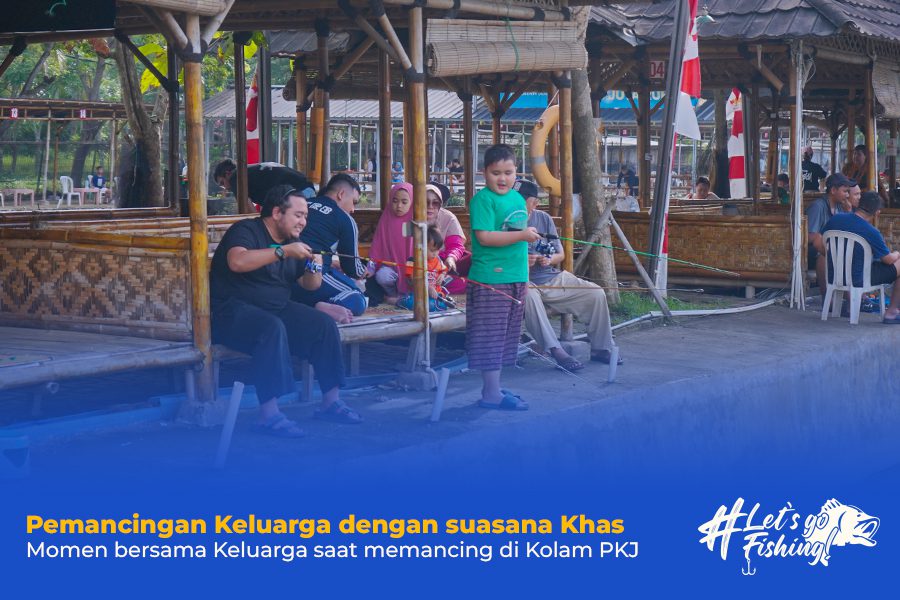 Pemancingan Keluarga dengan suasana Khas