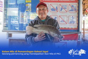 Kolam Ikan Nila di Pemancingan Kohod Jaya!