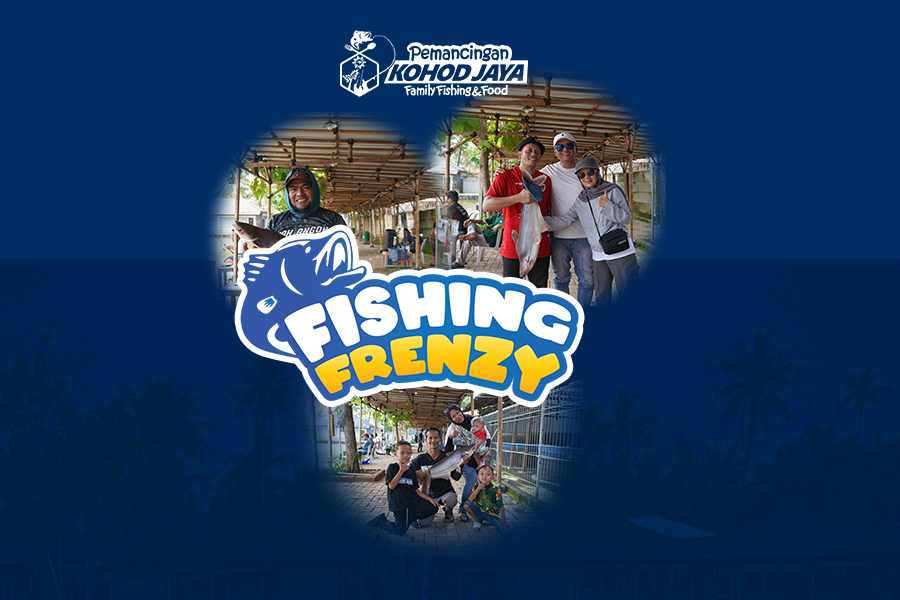 Peserta lomba mancing Fishing Frenzy di Pemancingan Kohod Jaya