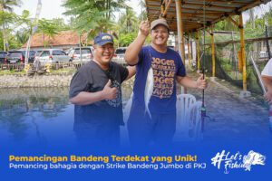 Pemancingan bandeng terdekat yang unik!