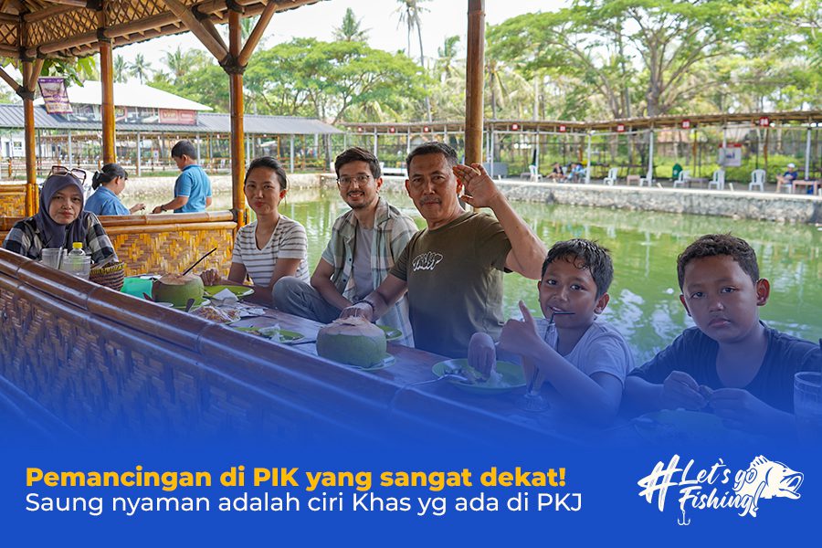 Pemancingan di PIK yang sangat dekat!