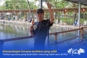 Pemancingan Gurame terdekat yang unik!