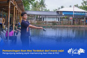 Pemancingan ikan mas terdekat dari mana saja!
