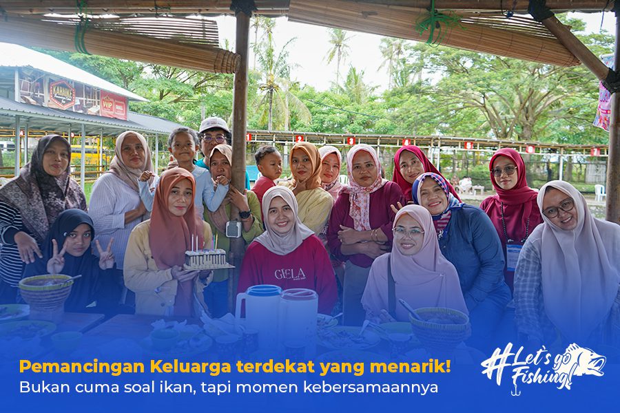 Pemancingan Keluarga terdekat yang menarik!