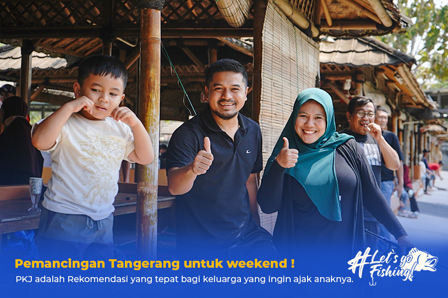 Pemancingan Tangerang untuk weekend di Pemancingan Kohod Jaya Pakuhaji.