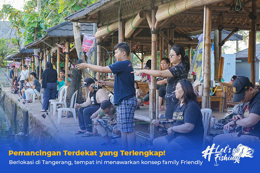 10 Pemancingan Terdekat dengan Fasilitas Lengkap di Tangerang