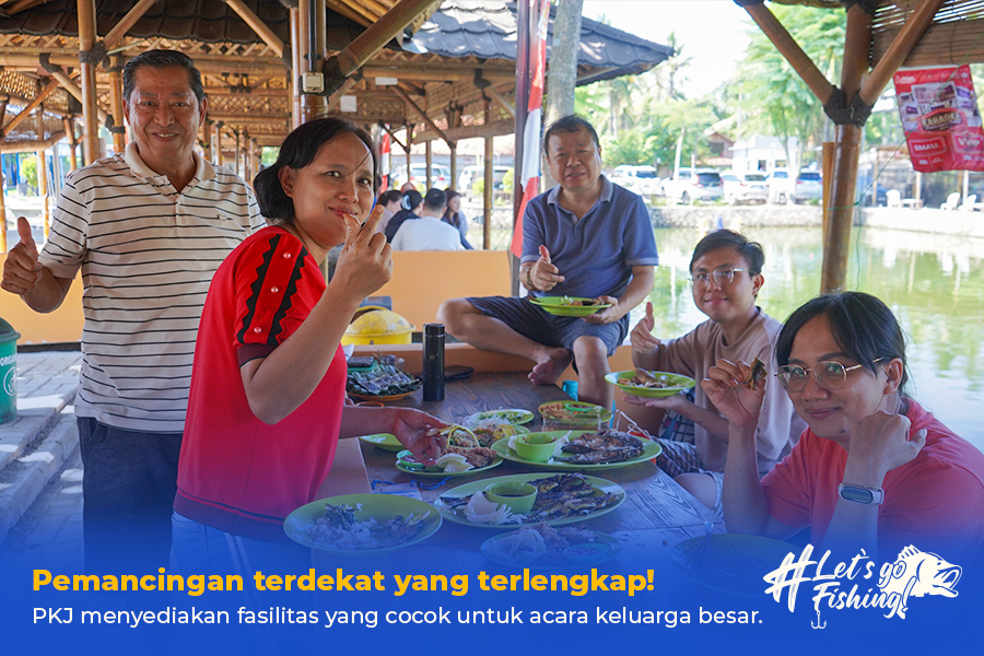 3 Pemancingan Terdekat yang Cocok untuk Acara Keluarga Besar
